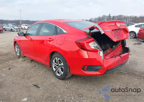 2018 Honda Civic Lx z USA, uszkodzony, nr VIN 2HGFC2F58JH529517
